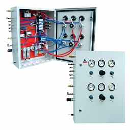 Шкафы и пульты управления для пневмо-автоматики