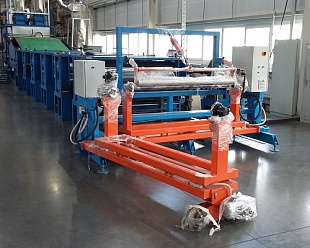 РусИС Дублирующая Линия-2. Разливочно-ламинирующая машина.