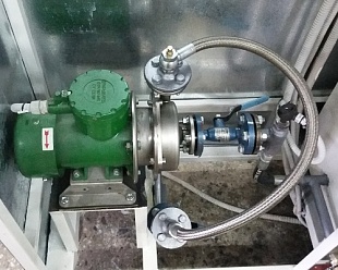 Насос центробежный химический высокотемпературный