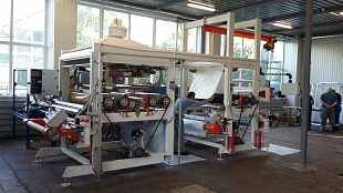 РусИС Композитная Линия 4. Пропиточная машина.