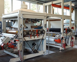 РусИС Композитная Линия 4. Пропиточная машина.